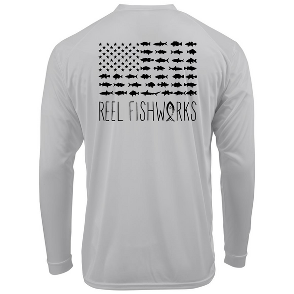 Youth Reel Fishworks Long Sleeve Dry Fit